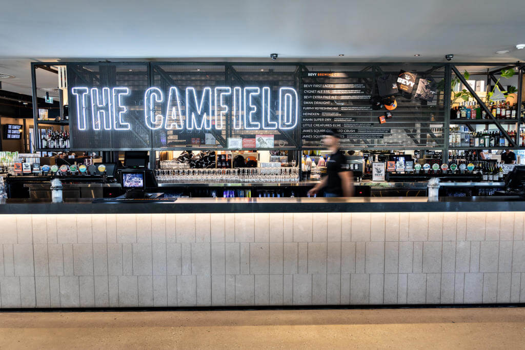 The Camfield, Perth, Mega Pub, Bar