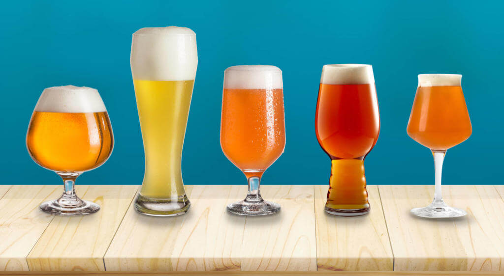 Barons beer glasses guide