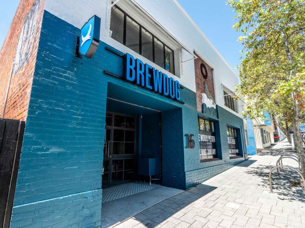 Brew Dog perth beer tap venue