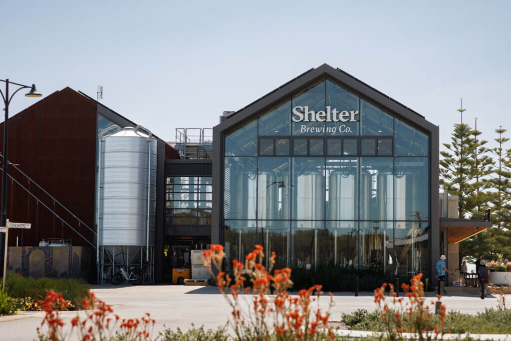Shelter brewing CO beer tap venue